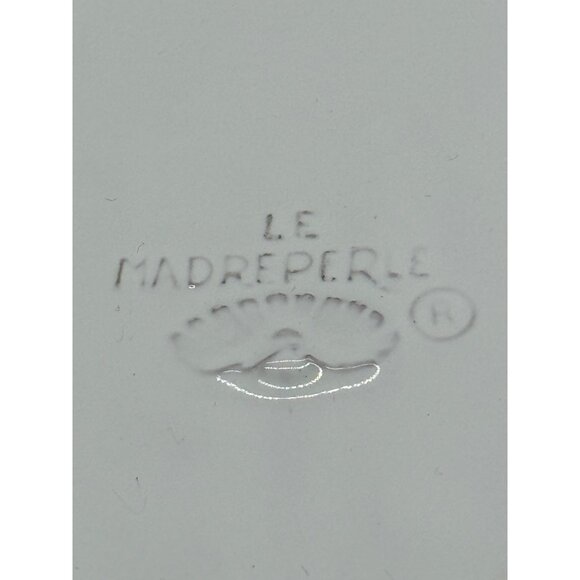 12"Vintage Christmas Santa & Village Ceramic Plate Decorative Holly Design READ - Picture 8 of 13